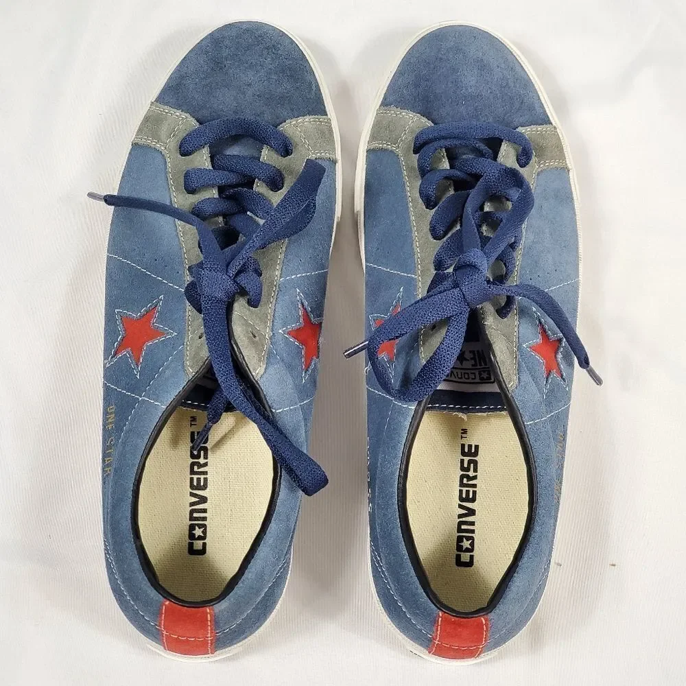 Converse Unisex Low Top One Star Suede Ox Sneakers - Picture 6 of 12